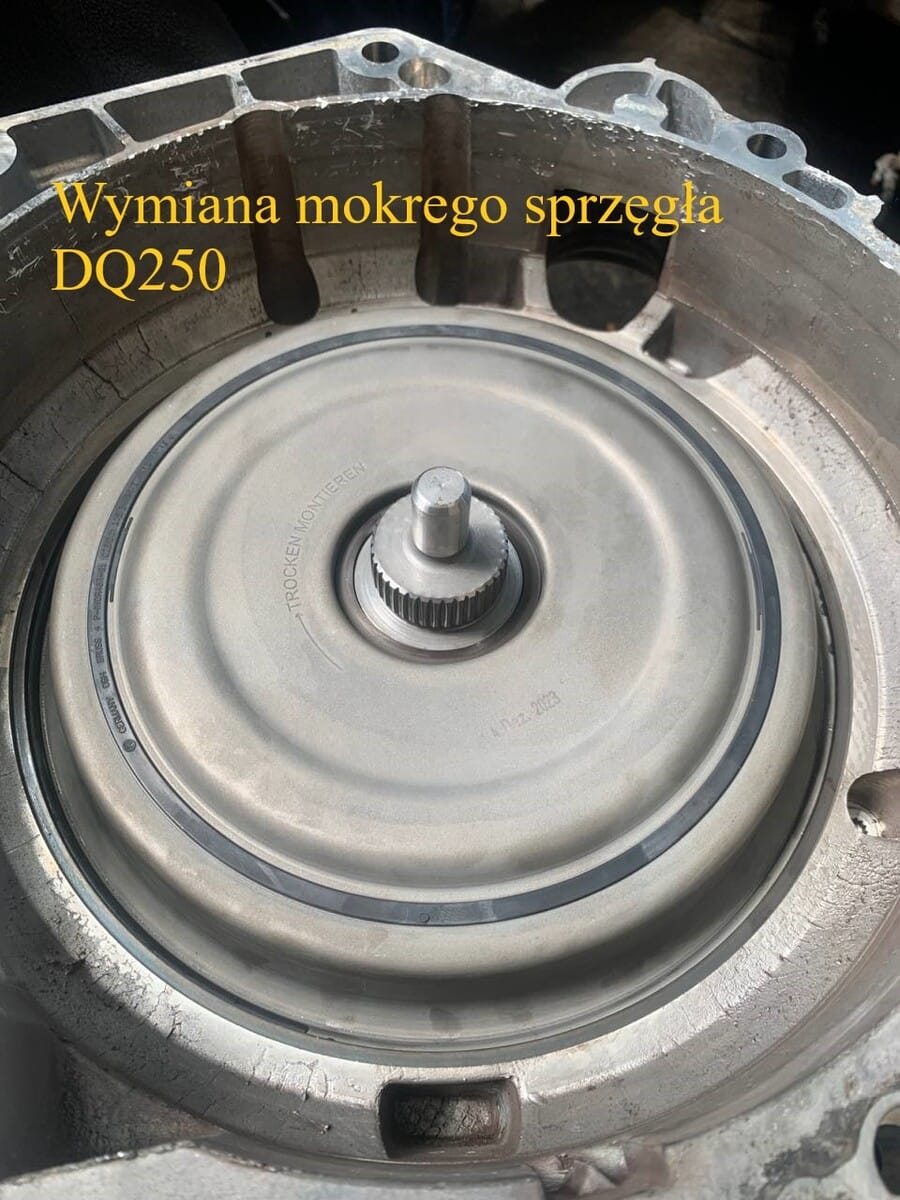 Wymiana sprzęgła DSG DQ250